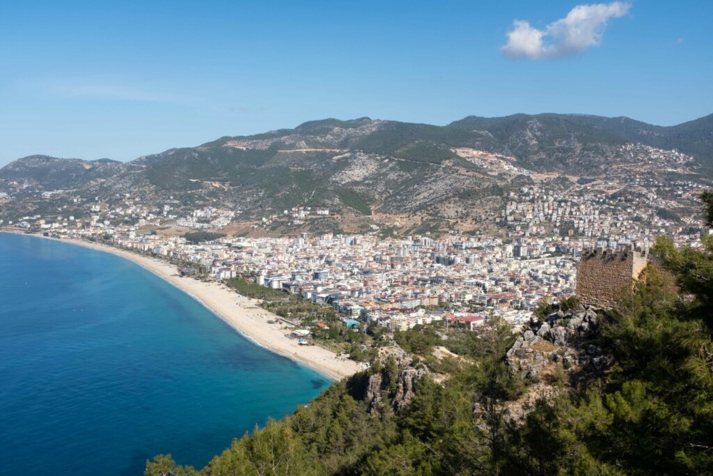 alanya kale manzarası