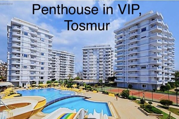 Alanya Tosmur Denize Sıfır Kurt Safir Euro VİP Penthouse For Sale