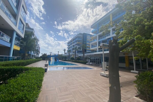 Our 1+1 Furnished Flat in Alanya Kestel, 150 Meters from the Sea, is for Sale