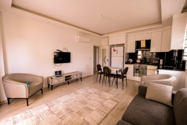 Our Furnished 2+1 Brand New Flat in Alanya Gazipaşa is for Sale