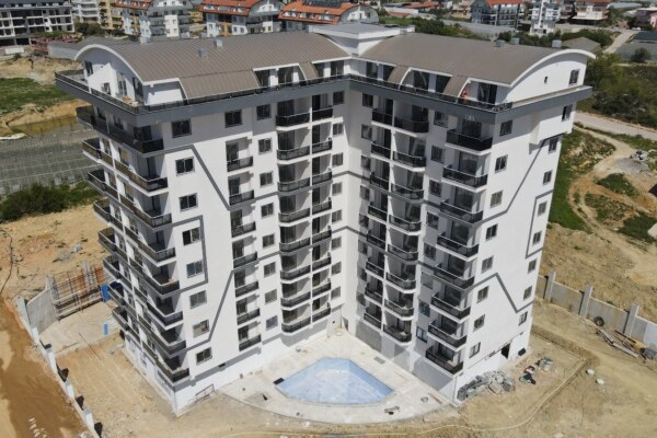 Our 1+1 Brand New Flat in Alanya Payallar is for Sale