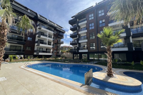 Our 1+1 Brand New Flat is for Sale in Oba Region of Alanya