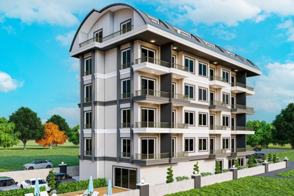 Alanya Payallar'da Denize 850 Metre Mesafede Satılık 1+1 ve 2+1 Dublex Daireler