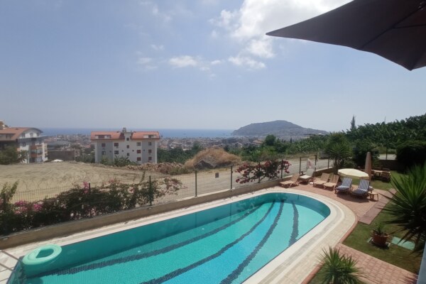 Garden Duplex for Sale in Alanya Büyükhasbahçe Neighborhood