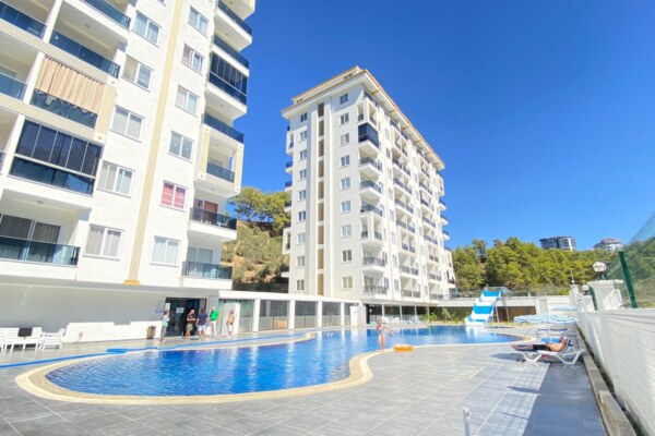 1+1 Apartment for Sale in Alanya Avsallar Stay Forest Suitable for Investment