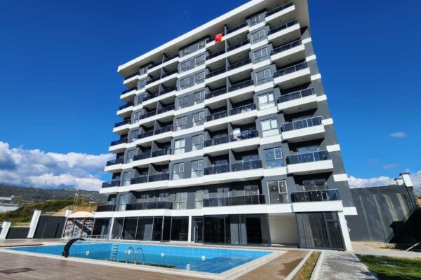 1+1 Apartment for Sale in Sea Pearl Park Alanya Demirtaş