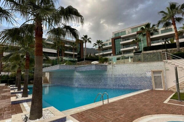 Alanya Cikcilli Aramis Terrace Sea View Apartment For Sale