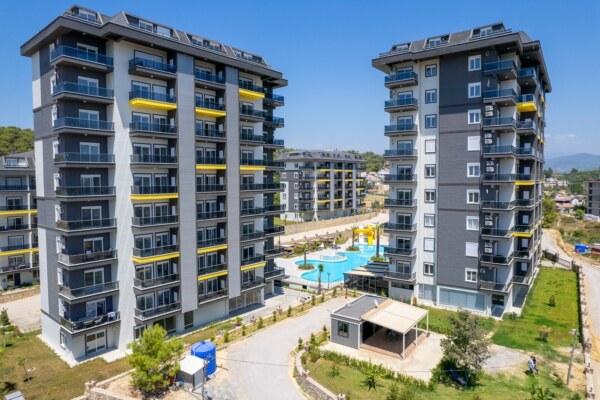 Möblierte 2+1 Maisonette zum Verkauf in Alanya Avsallar