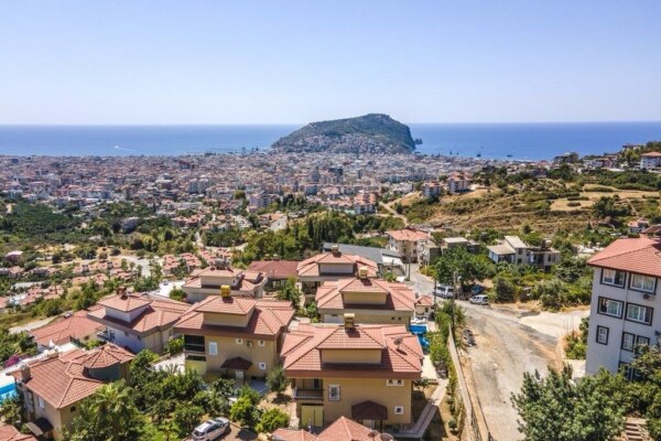 For Sale in Alanya Sugözü 4+1 Sea View Detached Villa