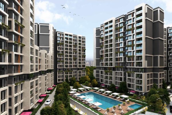 New Apartments for Sale in Antpera Kartal, Istanbul