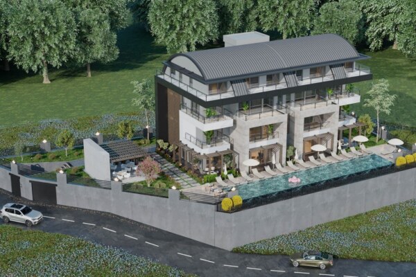 Duplex Apartments for Sale at Naula Panorama, Alanya Sugözü