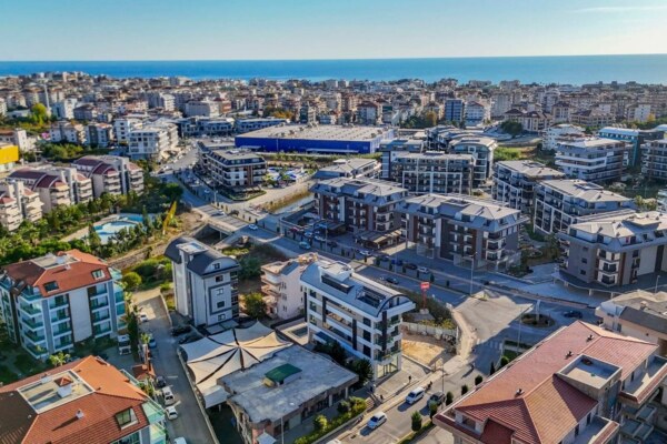 Brand New Shops and Apartments for Sale in Alanya Oba