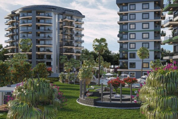 Duplex Apartments for Sale in Alanya Avsallar Panorama Suit Residence