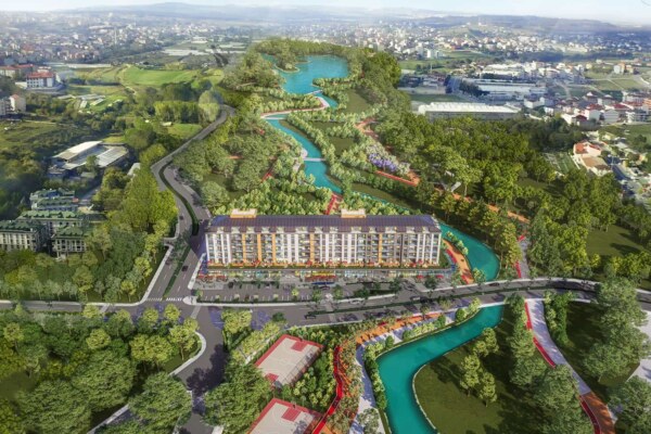 New Apartments for Sale in Istanbul Arnavutköy Luxera GYO Bahçeport