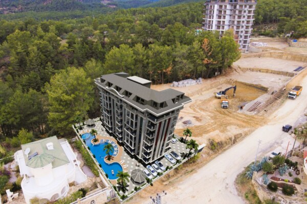 Ready to Move Opportunity in Avsallar Nature: 50% Down Payment, Remaining in Installments – Brand New 1+1!