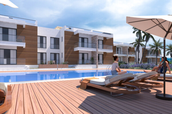 HILLY ELM | Apartments for Sale in Kyrenia Karaagac North Cyprus | Aderans Construction GBP Investment Project