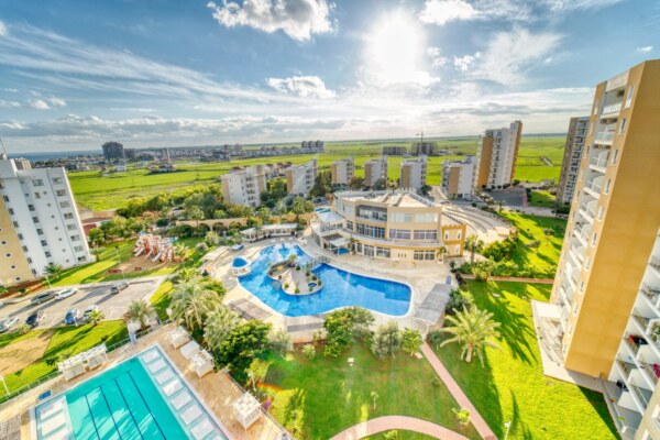 Caesar Resort & SPA in Iskele Long Beach, North Cyprus | Furnished 1+1, 2+1, 3+1 & 4+1 Apartments for Sale
