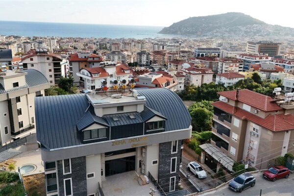 Neue 4+1-Garten-Maisonette in Büyükhasbahçe, Alanya – zu verkaufen